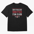 Australian United Fan Club Oversized T-Shirt Carry the Dream of Match Day Hype around FIFA World Cup 2026 Group Stage, CR7 and Messi, England, France and Netherlands, Worldwide Fan Energy, Dramatic Goals, Stadium Lights and Championship