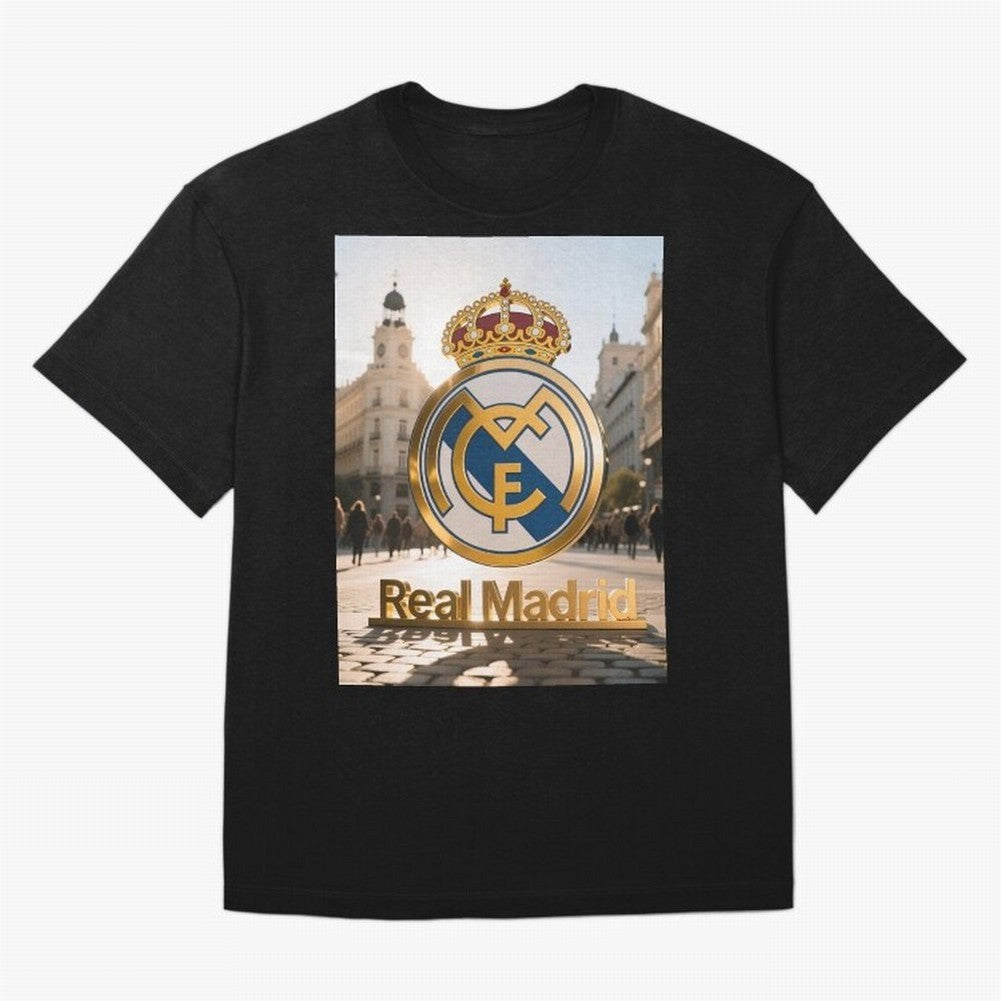 As¨ª as¨ª as¨ª Gana el Madrid Oversized T-Shirt Honor the Football Icons of Match Day Hype around FIFA World Cup 2026 USA Canada Mexico, Messi and Cristiano Ronaldo, Argentina, Classic Soccer Heritage, Championship Pressure, Fan Loyalty and