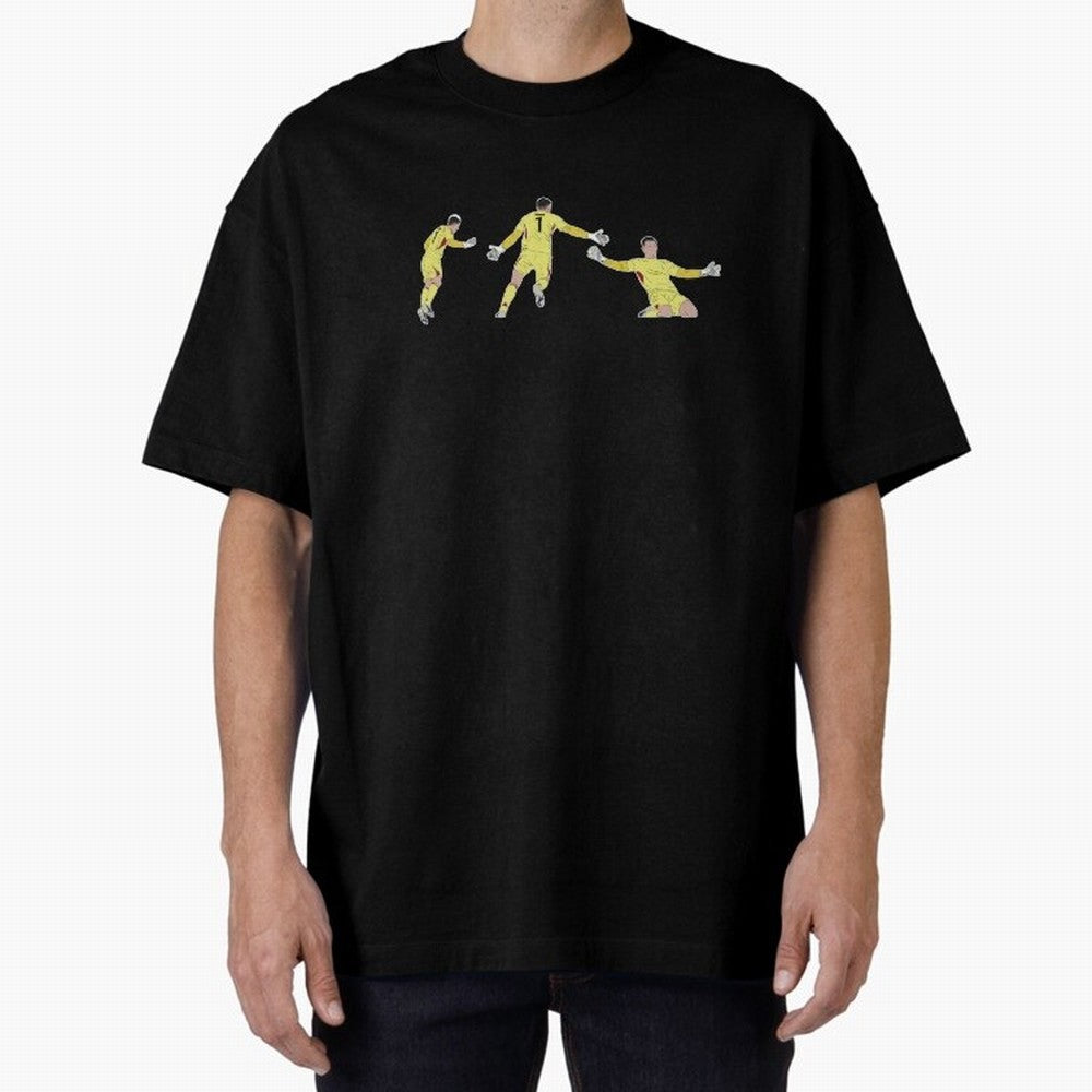 Anatoliy Trubin Last Minute Header Goal Celebration Oversized T-Shirt Follow Every Goal of the FIFA World Cup 2026 USA Canada Mexico Journey through Messi, Neymar and Mbappe Highlights, Brazil, Portugal and Argentina Pride, Match Day Excitement,