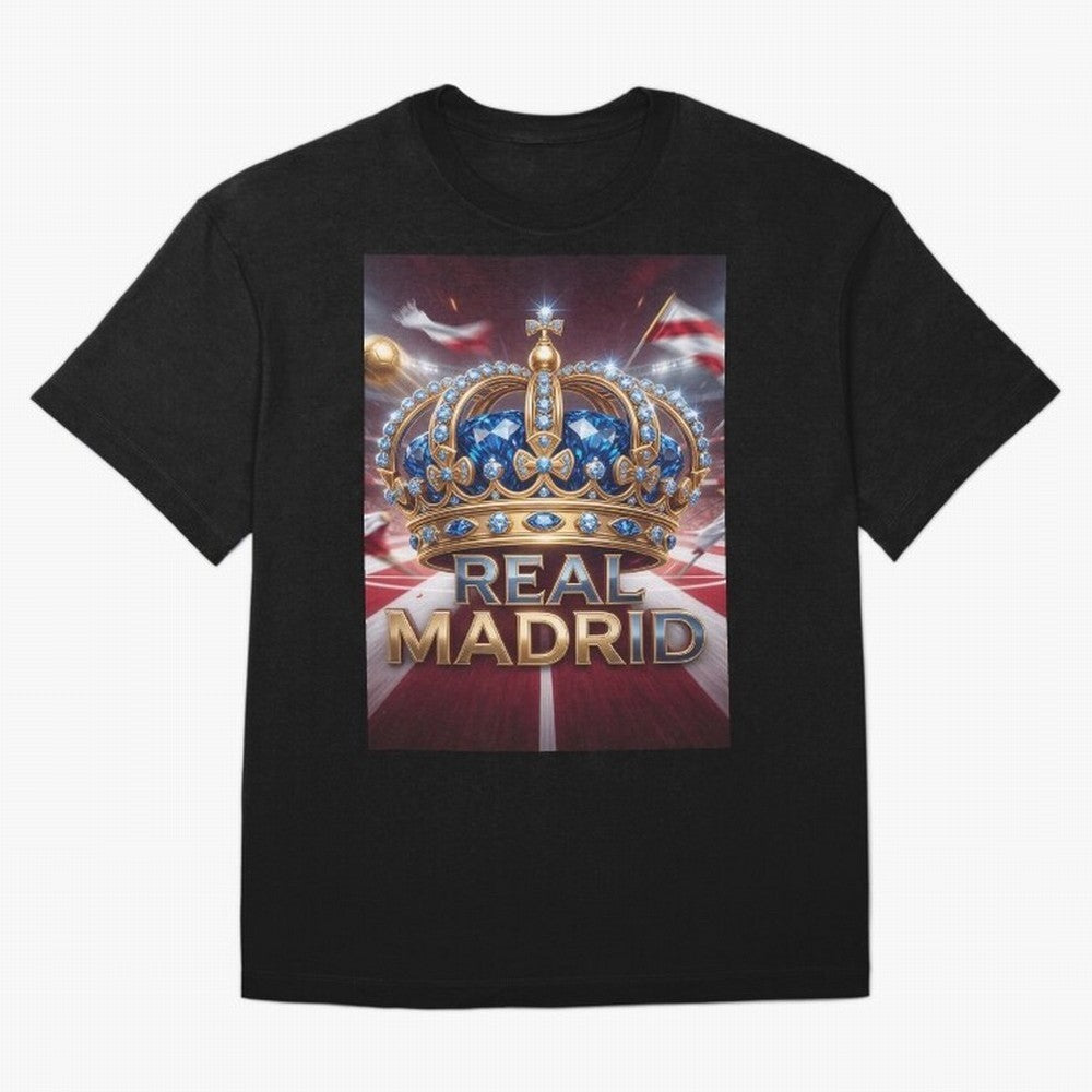 The Diamond of Real Madrid Oversized T-Shirt Cheer for Match Day Hype around FIFA World Cup 2026, Mbappe and Neymar, Brazil, Soccer Culture, Superstar Moments, National Team Dreams and Competitive Fire; Perfect for People Who Love Argentina,