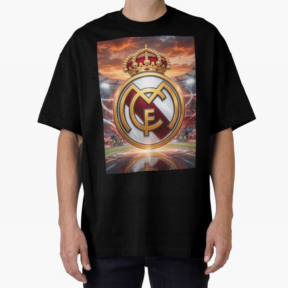 Tormenta del F¨²tbol Oversized T-Shirt Bring a Vintage Feel to the FIFA World Cup 2026 USA Canada Mexico Journey through Messi and Cristiano Ronaldo Highlights, Portugal Pride, Sports Nostalgia, International Competition, Famous Players and