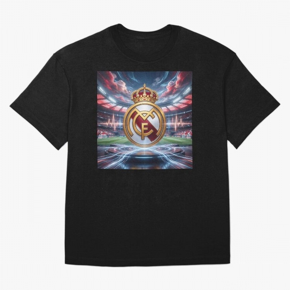 Los Campeones del Bernab¨¦u Oversized T-Shirt Represent the Passion of Global Football Passion for FIFA World Cup 2026 USA Canada Mexico, Built around Mbappe and Neymar, England and Germany, Sports Nostalgia, International Competition, Famous