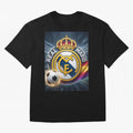 Pelot¨®n Real Madrid Oversized T-Shirt Create Match Day Hype around FIFA World Cup 2026 USA Canada Mexico, CR7, Brazil, Portugal and Argentina, Global Supporter Spirit, Legendary Goals, National Colors and Tournament Celebration; Great for Watch