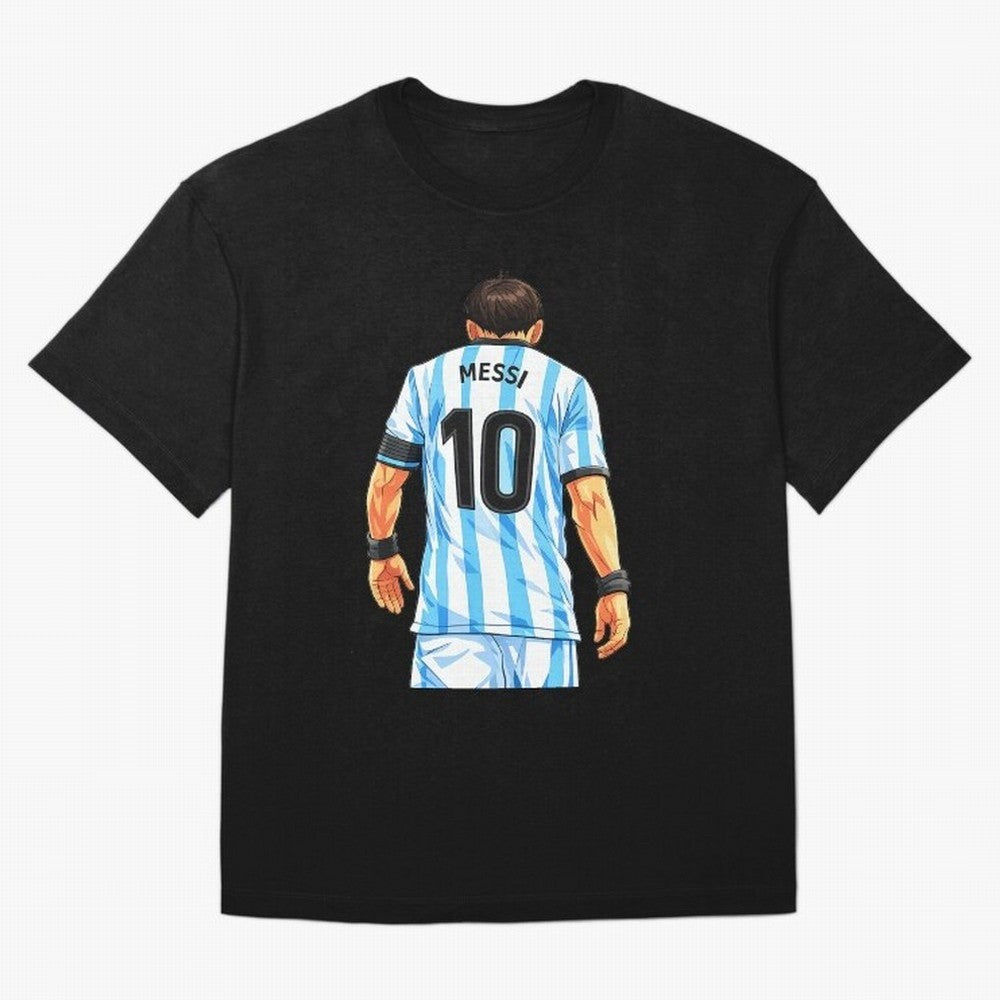 Messi Argentina 10 Oversized T-Shirt Bring International Match Energy to FIFA World Cup 2026 for Fans of Messi, CR7 and Mbappe and Spain, Bringing Stadium Memories, Football Loyalty, International Chants and Championship Tradition; Ideal for Fans