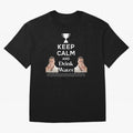 Keep Calm and Drink Water - Cristiano Ronaldo Oversized T-Shirt Show Match Day Excitement for Match Day Hype around FIFA World Cup 2026, Haaland, Brazil, Retro Football Energy, Iconic Rivalries, Trophy Chase Drama and Stadium Atmosphere; Made for