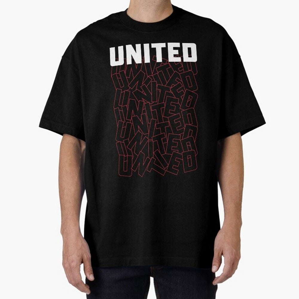 Manchester United Oversized T-Shirt Celebrate Classic Football Spirit in Global Football Passion for FIFA World Cup 2026, Inspired by Messi, CR7 and Mbappe, Brazil, Portugal and Argentina, Stadium Chants, National Pride, Trophy Dreams and