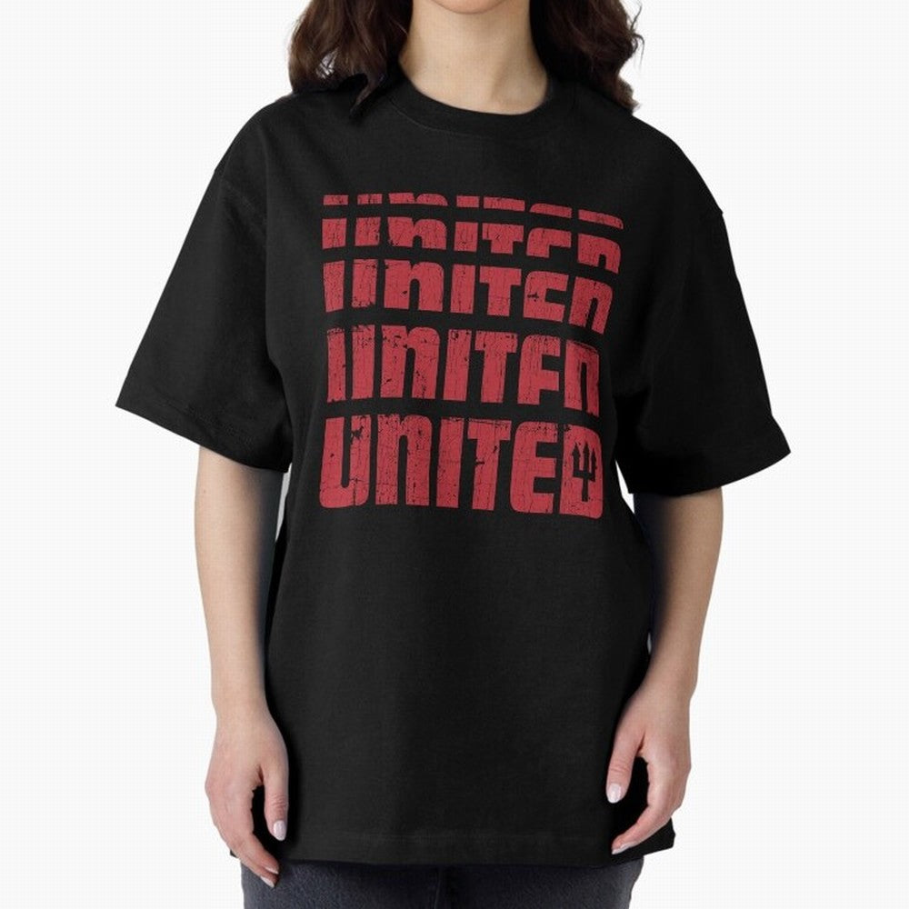 United United United Oversized T-Shirt Fuel Global Football Passion for FIFA World Cup 2026 Group Stage, Filled with CR7, England and Germany, Soccer Culture, Superstar Moments, National Team Dreams and Competitive Fire; Built for Supporters