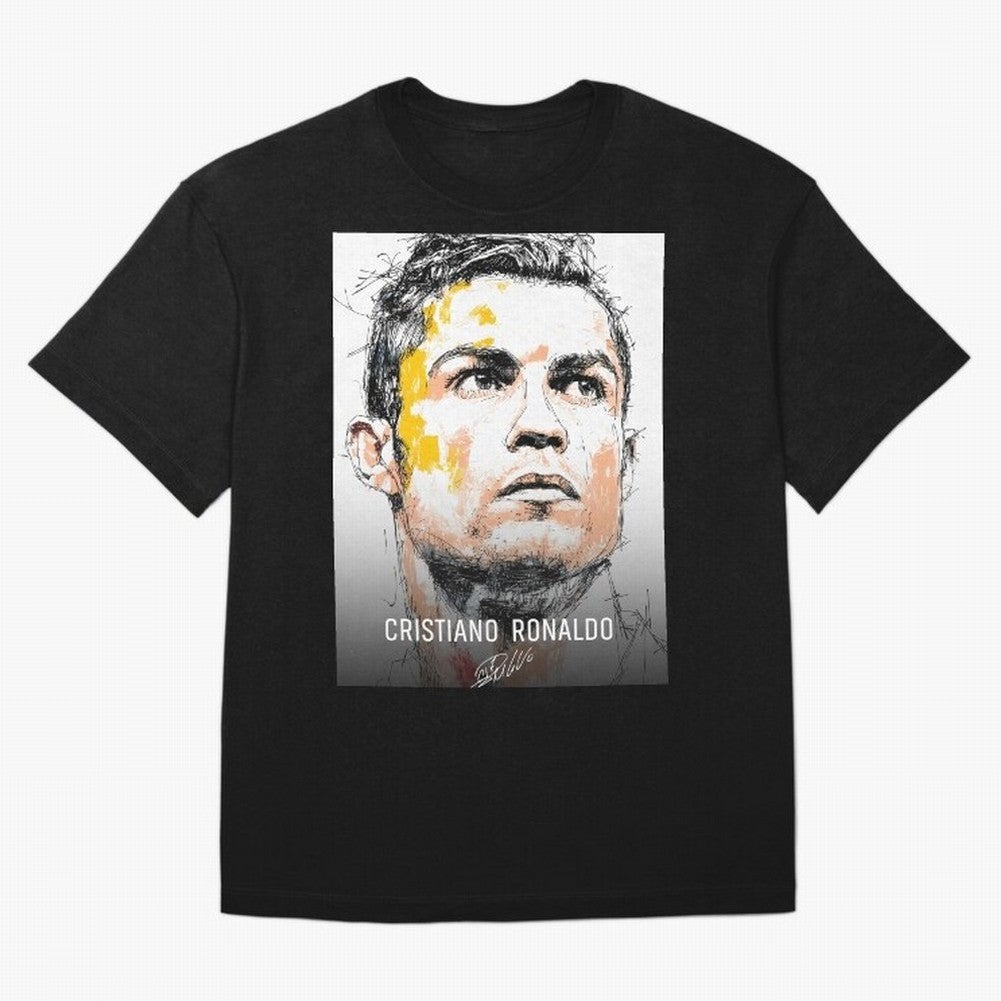Cristiano Ronaldo Cr7 Football Soccer Player Icon Legend Power Oversized T-Shirt Bring Home FIFA World Cup 2026 Group Stage for Fans of Neymar, Haaland and Cristiano Ronaldo and Argentina and Brazil, Bringing Global Supporter Spirit, Legendary