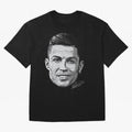 Cristiano Ronaldo Signed Oversized T-Shirt Honor Football Greatness during FIFA World Cup 2026 Featuring Messi, France and Portugal Energy, Classic Soccer Heritage, Championship Pressure, Fan Loyalty and International Pride; Ideal for Football
