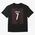 Cristiano Ronaldo Portugal Jersey 2026 World cup Oversized T-Shirt Show Your Tournament Heart for FIFA World Cup 2026 Group Stage for Fans of Mbappe and Neymar and Portugal, Spain and Germany, Bringing Fan Favorite Moments, National Team Passion,