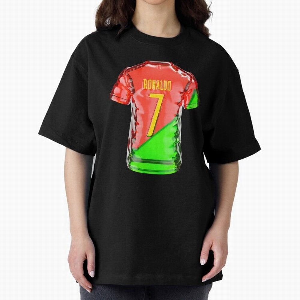 Cristiano Ronaldo Oversized T-Shirt Share the FIFA World Cup 2026 Journey through Messi, Neymar and Mbappe Highlights, France Pride, Champion Mindset, Group Stage Buzz, Knockout Tension and Passionate Fan Culture; Made for Collectors Who Enjoy