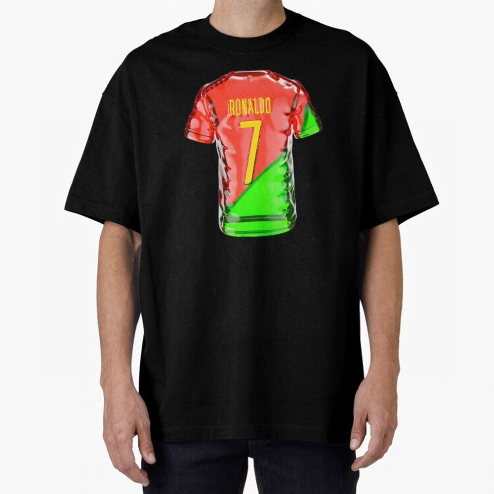 Cristiano Ronaldo Oversized T-Shirt Share the FIFA World Cup 2026 Journey through Messi, Neymar and Mbappe Highlights, France Pride, Champion Mindset, Group Stage Buzz, Knockout Tension and Passionate Fan Culture; Made for Collectors Who Enjoy