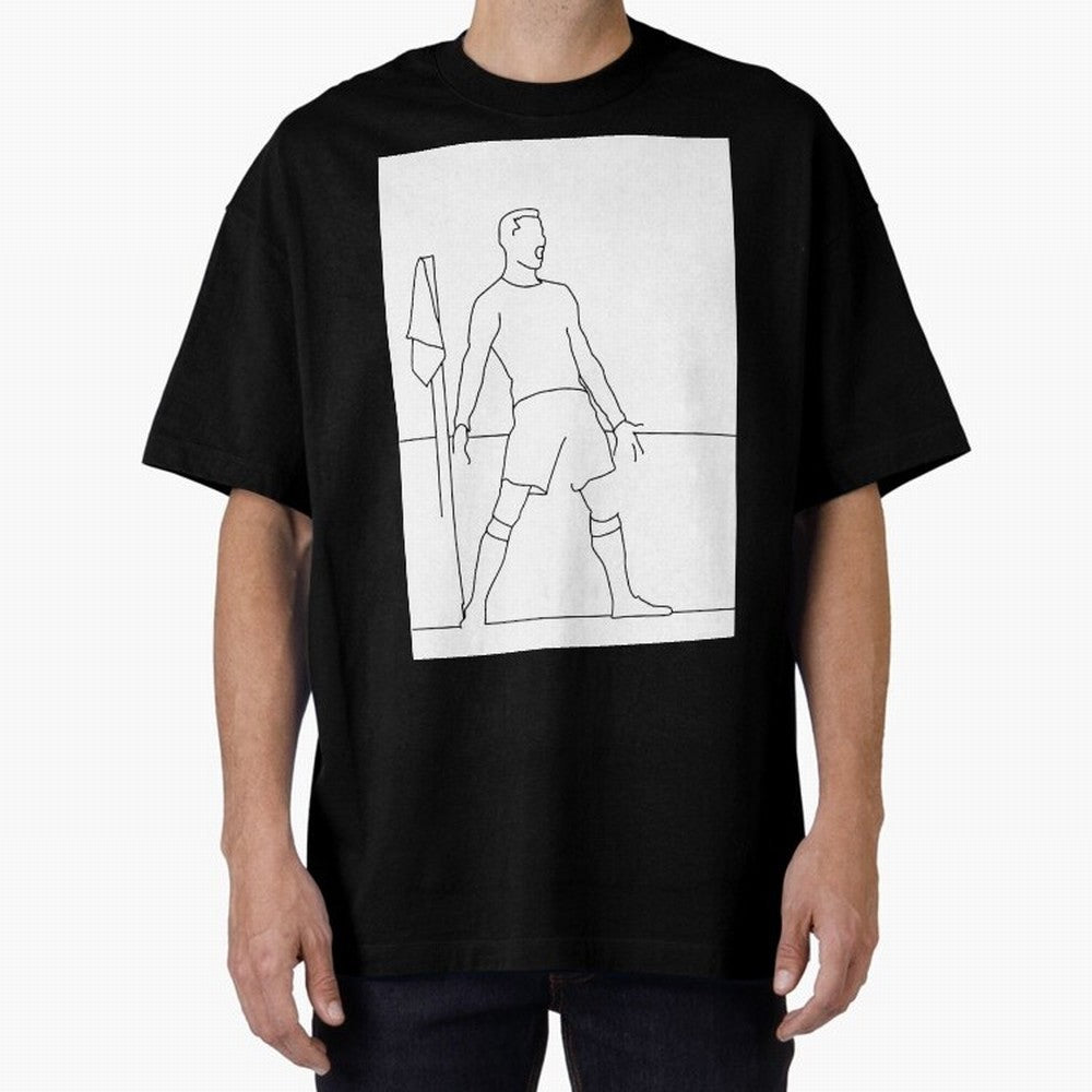 Siuuu! Oversized T-Shirt Bring Champion Energy into the FIFA World Cup 2026 Journey through Messi Highlights, England and Germany Pride, Retro Football Energy, Iconic Rivalries, Trophy Chase Drama and Stadium Atmosphere; Ideal for Passionate Fans