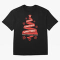 Manchester United Christmas Oversized T-Shirt Follow the Final Road of the FIFA World Cup 2026 Journey through Neymar Highlights, Spain Pride, Goal Celebration Energy, Supporter Heritage, Football Icons and Worldwide Tournament Joy; Great for Watch