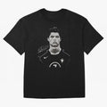 Cristiano Ronaldo Vintage Bootleg Oversized T-Shirt Support Match Day Hype around FIFA World Cup 2026 USA Canada Mexico, CR7 and Messi, France and Portugal, Tournament Hype, Historic Matchups, Family Viewing Parties and Global Sports Pride; Ideal