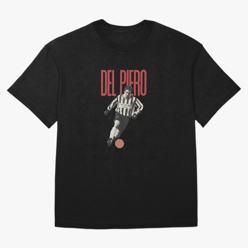 Alessandro Del Piero Minimalist Oversized T-Shirt Capture Stadium Memories from FIFA World Cup 2026 USA Canada Mexico Highlighting Messi and Cristiano Ronaldo, Germany Energy, Sports Nostalgia, International Competition, Famous Players and