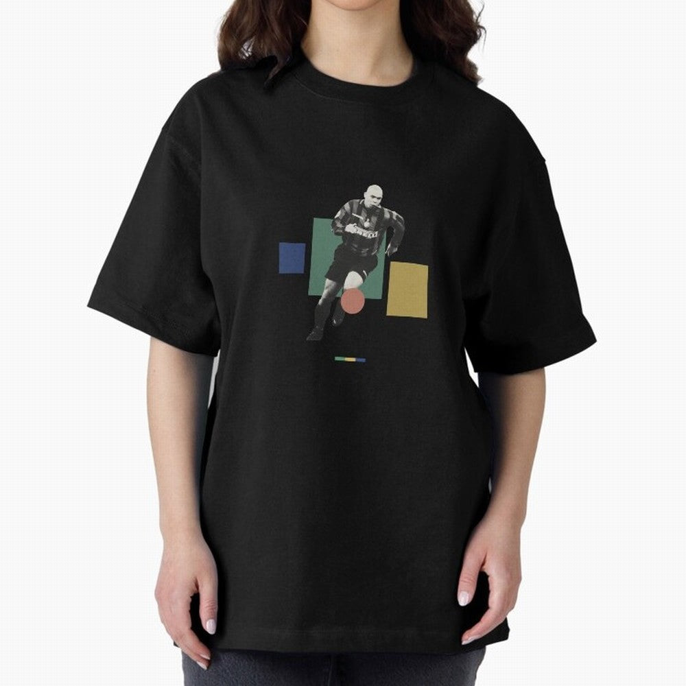Ronaldo Nazario R9 Oversized T-Shirt Treasure the FIFA World Cup 2026 USA Canada Mexico Journey through Neymar Highlights, France Pride, Stadium Memories, Football Loyalty, International Chants and Championship Tradition; Made for Die Hard