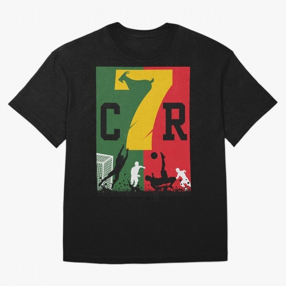 Portugal The Goat CR 7 World Cup 2026 Oversized T-Shirt Celebrate Global Passion for Match Day Hype around FIFA World Cup 2026 Group Stage, Neymar, England and Germany, Football Passion, Legendary Performances, Festival Vibes and Supporter
