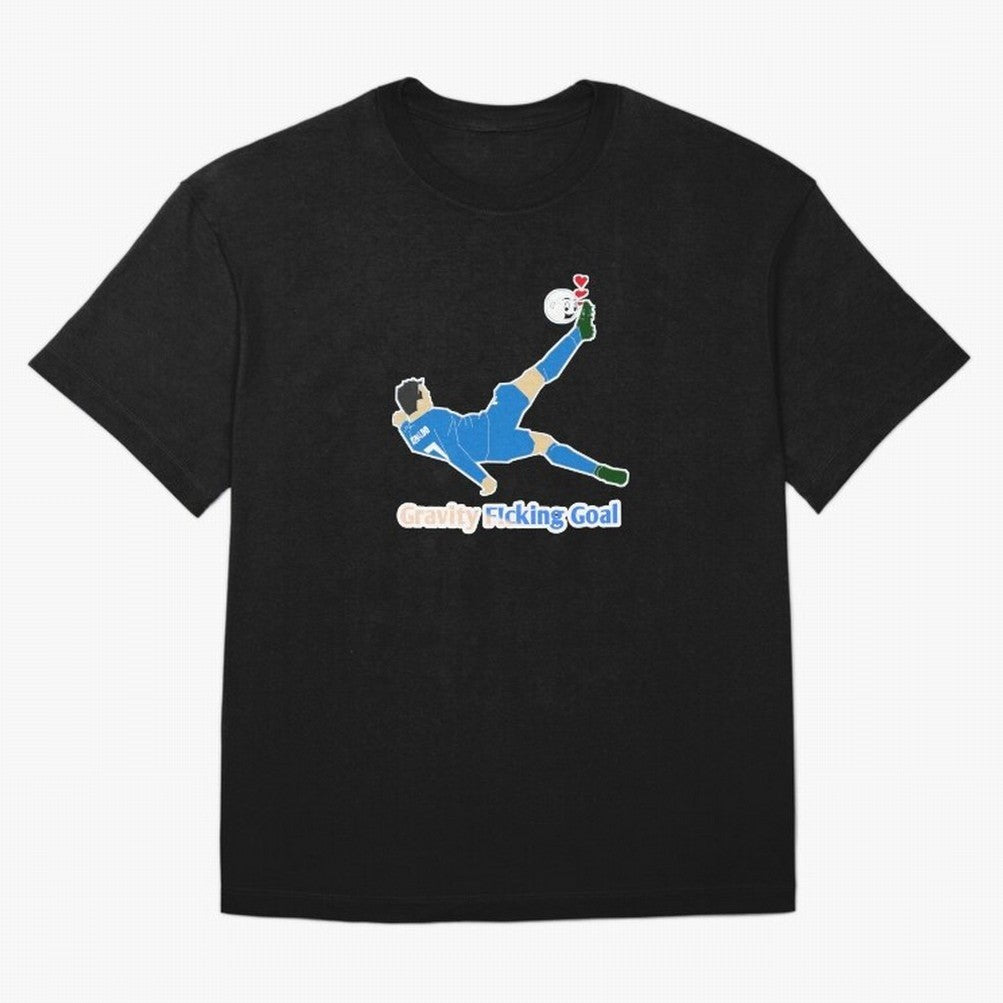 Cristiano Ronaldo Bicycle kick Oversized T-Shirt Show Love for Legendary Goals in FIFA World Cup 2026 for Fans of Mbappe and Portugal, Spain and Germany, Bringing Football History, Final Match Energy, Crowd Noise and Once in a Lifetime Moments;