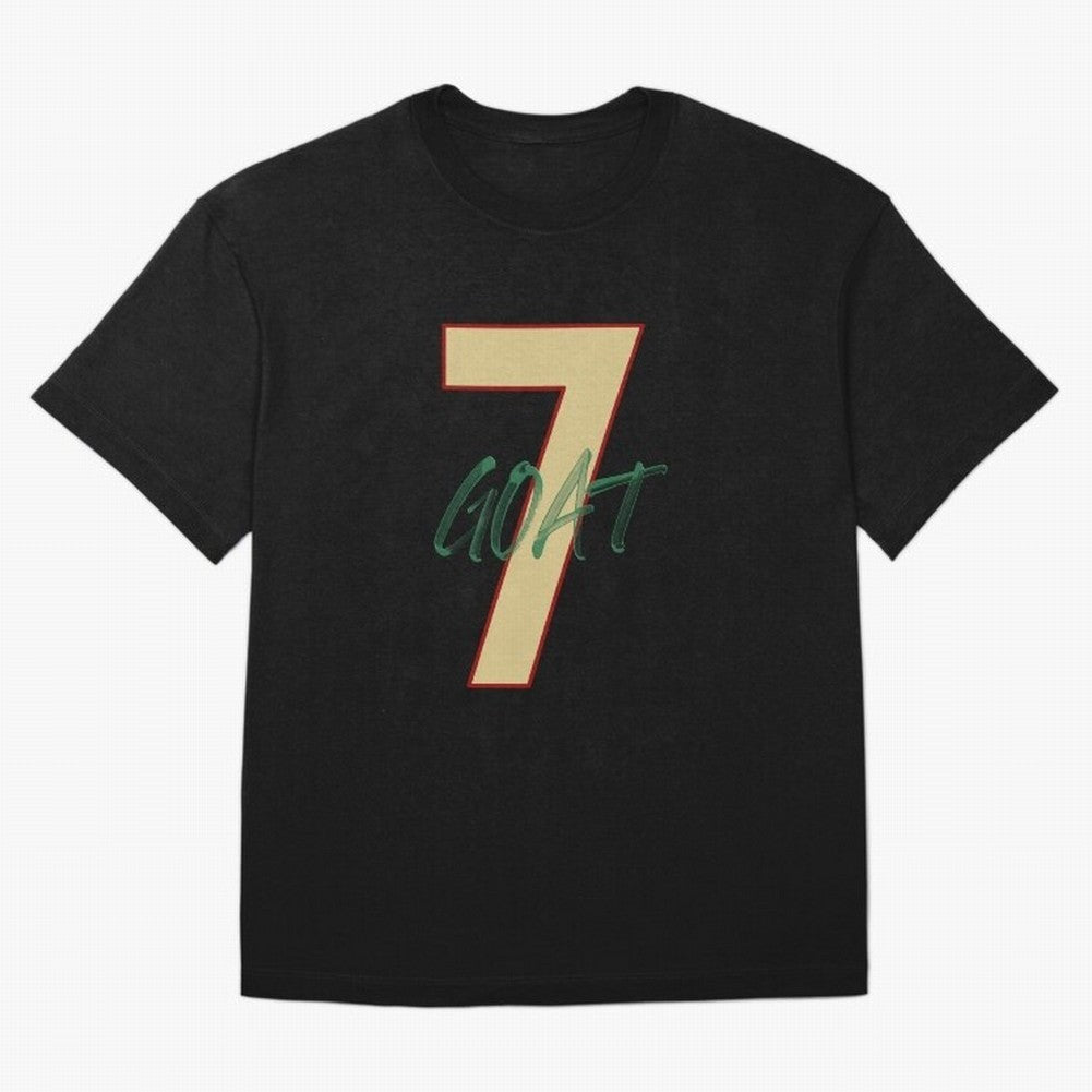 Cristiano Ronaldo 7 GOAT Football Legend Poster Art Oversized T-Shirt Bring the FIFA World Cup 2026 Group Stage Journey through Mbappe Highlights, Spain Pride, Football Festival Excitement, Trophy Ambitions, Country Rivalries and Star Player Buzz;