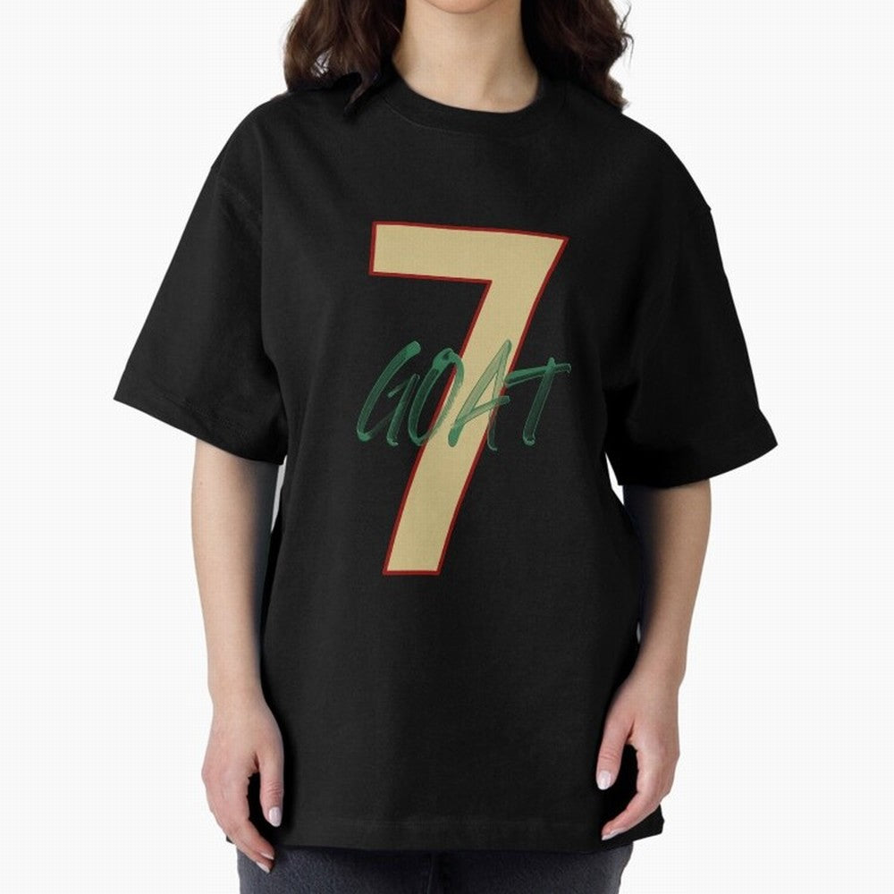 Cristiano Ronaldo 7 GOAT Football Legend Poster Art Oversized T-Shirt Bring the FIFA World Cup 2026 Group Stage Journey through Mbappe Highlights, Spain Pride, Football Festival Excitement, Trophy Ambitions, Country Rivalries and Star Player Buzz;