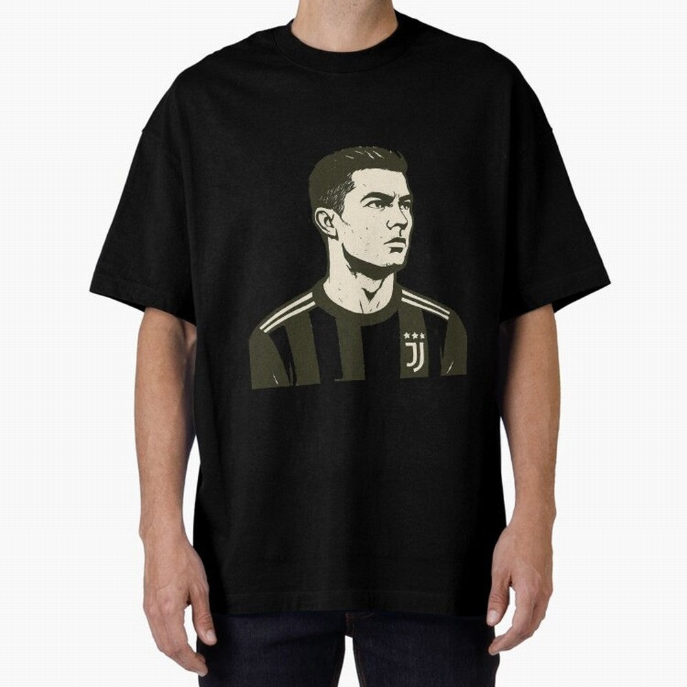 Cristiano Ronaldo Oversized T-Shirt Show Your Stadium Side during the FIFA World Cup 2026 USA Canada Mexico Journey through Mbappe Highlights, Argentina, France and Brazil Pride, Goal Celebration Energy, Supporter Heritage, Football Icons and