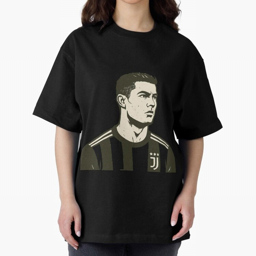 Cristiano Ronaldo Oversized T-Shirt Show Your Stadium Side during the FIFA World Cup 2026 USA Canada Mexico Journey through Mbappe Highlights, Argentina, France and Brazil Pride, Goal Celebration Energy, Supporter Heritage, Football Icons and