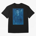 Blue Soccer Oversized T-Shirt Bring Home FIFA World Cup 2026 for Fans of Mbappe and Neymar and Brazil, Portugal and Argentina, Bringing Soccer Culture, Superstar Moments, National Team Dreams and Competitive Fire; Ideal for Fans Who Follow Messi,