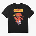 Manchester United The Red Devils Oversized T-Shirt Upgrade Match Day Hype around FIFA World Cup 2026 Group Stage, Neymar, Spain, Supporter Pride, Iconic Celebrations, Legendary Names and Global Match Day Energy; Perfect for People Who Love
