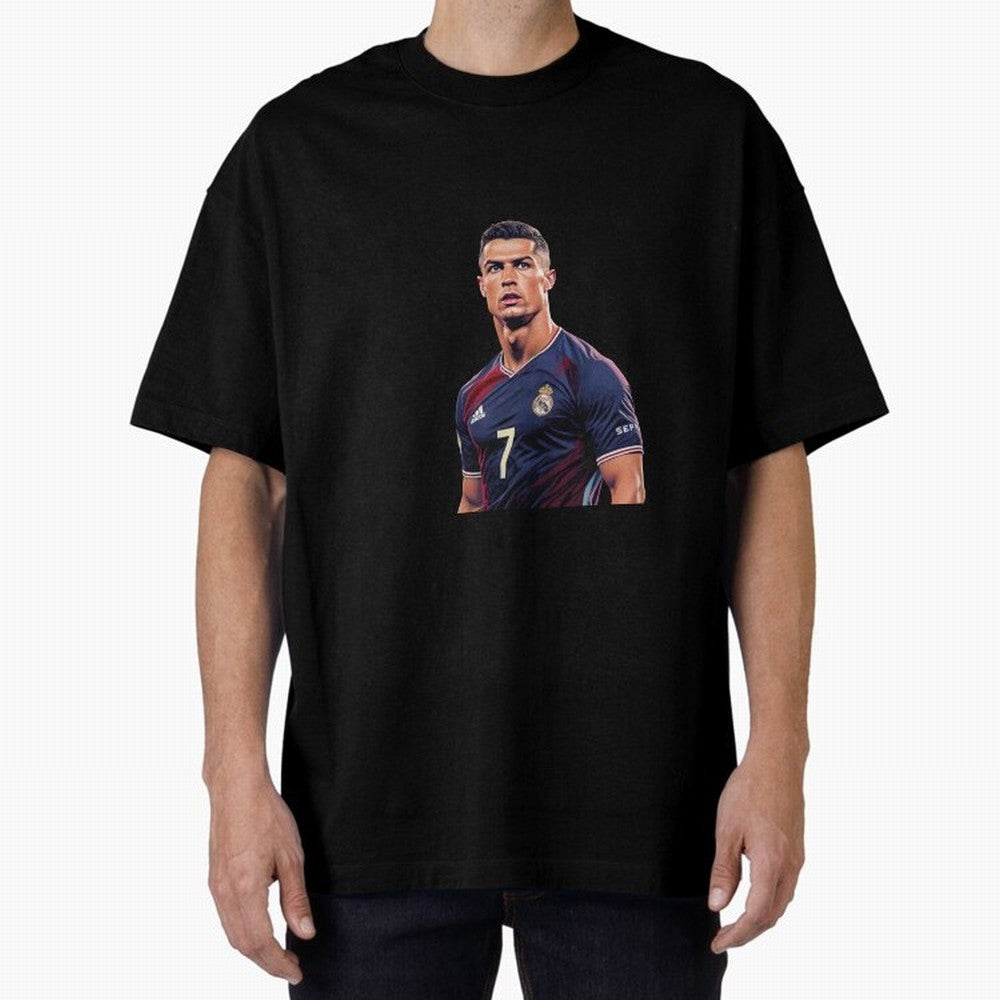 CR7 Siuuu Oversized T-Shirt Bring World Football Passion into Global Football Passion for FIFA World Cup 2026 USA Canada Mexico, Featuring CR7, Brazil, Football Passion, Legendary Performances, Festival Vibes and Supporter Community; Built for