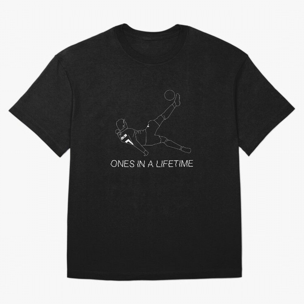 Cristiano Ronaldo back kick Oversized T-Shirt Remember Iconic Moments from FIFA World Cup 2026 Group Stage Driven by CR7 and Messi, France and Portugal Energy, Global Supporter Spirit, Legendary Goals, National Colors and Tournament Celebration;