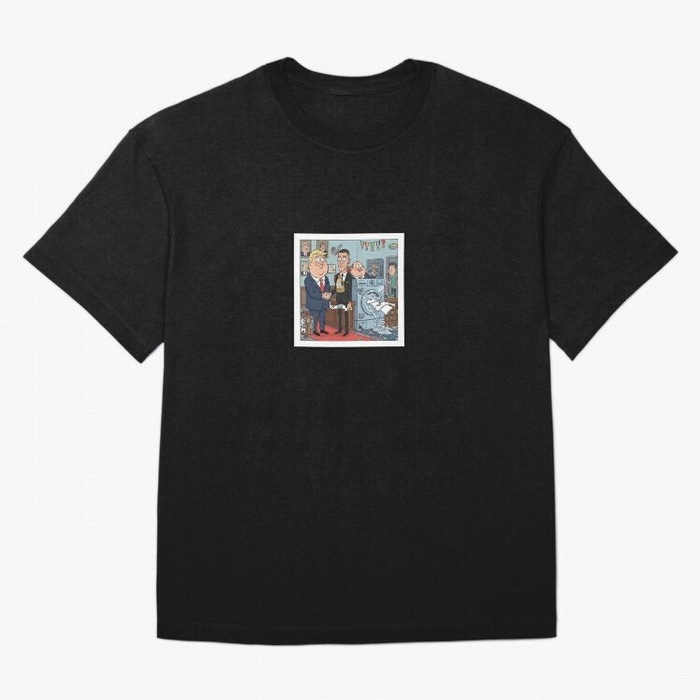 Ronaldo at White House Dinner Oversized T-Shirt Cheer through Every Moment of FIFA World Cup 2026 USA Canada Mexico Highlighting Haaland and Mbappe, France and Portugal Energy, Retro Football Energy, Iconic Rivalries, Trophy Chase Drama and Stadium