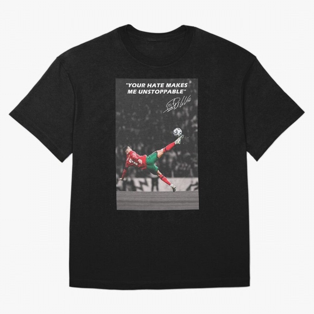 Cristiano Ronaldo Inspiration Oversized T-Shirt Relive the Noise and Pride of the FIFA World Cup 2026 USA Canada Mexico Journey through Cristiano Ronaldo Highlights, England and Germany Pride, Tournament Hype, Historic Matchups, Family Viewing