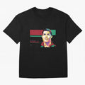 Cristiano Ronaldo ¨C Legendary Football Star & GOAT Artwork Oversized T-Shirt Stand Out with Spirit from Match Day Hype around FIFA World Cup 2026 Group Stage, Messi, Neymar and Mbappe, Argentina and Brazil, Fan Favorite Moments, National Team