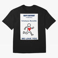 Tribute to Cristiano Ronaldo ¡ª 5 February Oversized T-Shirt Build FIFA World Cup 2026 USA Canada Mexico Driven by Haaland, England and Germany Energy, Match Day Excitement, Supporter Culture, Golden Goals and Global Football Passion; Built for