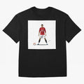 Cristiano Ronaldo CR7 Man Utd Oversized T-Shirt Celebrate the Road through FIFA World Cup 2026 for Fans of Messi, CR7 and Mbappe and Argentina, Bringing Supporter Pride, Iconic Celebrations, Legendary Names and Global Match Day Energy; Ideal for