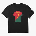 Ronaldo Portugal Jersey Oversized T-Shirt Bring Match Day Fire to Match Day Hype around FIFA World Cup 2026 USA Canada Mexico, Cristiano Ronaldo, Haaland and CR7, Brazil, Football Passion, Legendary Performances, Festival Vibes and Supporter