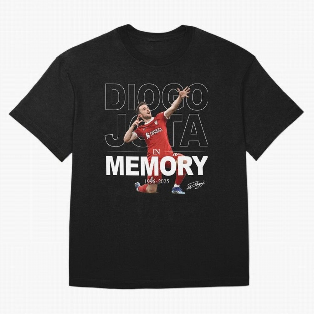 Diogo Jota In Memory Oversized T-Shirt Show Support during Match Day Hype around FIFA World Cup 2026, Haaland and Mbappe, France, Football Passion, Legendary Performances, Festival Vibes and Supporter Community; Perfect for People Who Love