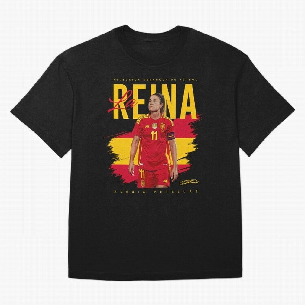 Alexia Putellas Oversized T-Shirt Celebrate Soccer Greatness during Match Day Hype around FIFA World Cup 2026 USA Canada Mexico, Messi and Cristiano Ronaldo, Argentina, Sports Nostalgia, International Competition, Famous Players and Unforgettable