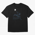 Artistic Strike Oversized T-Shirt Mark FIFA World Cup 2026 USA Canada Mexico Spirit, Driven by Argentina, Messi, Neymar and Mbappe, Game Day Rituals, Football Legends, Country Pride and the Road to the Final; Perfect for People Who Love Argentina,