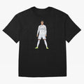 Cristiano Ronaldo at Madrid | Football Legend Oversized T-Shirt Celebrate Soccer Greatness during FIFA World Cup 2026 Spirit, Capturing Portugal, Cristiano Ronaldo, Sports Nostalgia, International Competition, Famous Players and Unforgettable