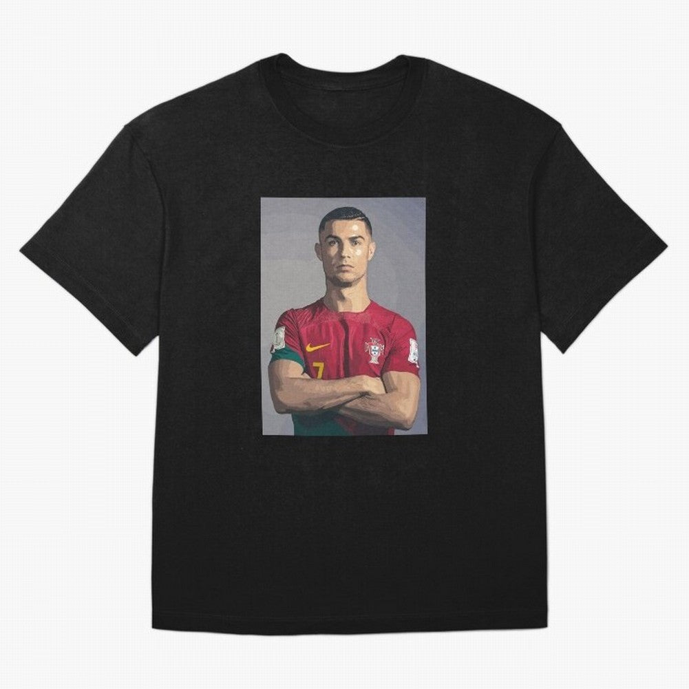 Cristiano Ronaldo Oversized T-Shirt Relive FIFA World Cup 2026 Group Stage Spirit, Inspired by England and Germany, Mbappe, Stadium Chants, National Pride, Trophy Dreams and Unforgettable Football Memories; Created for Match Day Parties, Soccer