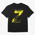 Zlatan Ibrahimovic Swedish God Gjq588 Oversized T-Shirt Celebrate the Stars of Global Football Passion for FIFA World Cup 2026, Centered on Neymar, England, Sports Nostalgia, International Competition, Famous Players and Unforgettable Victories;