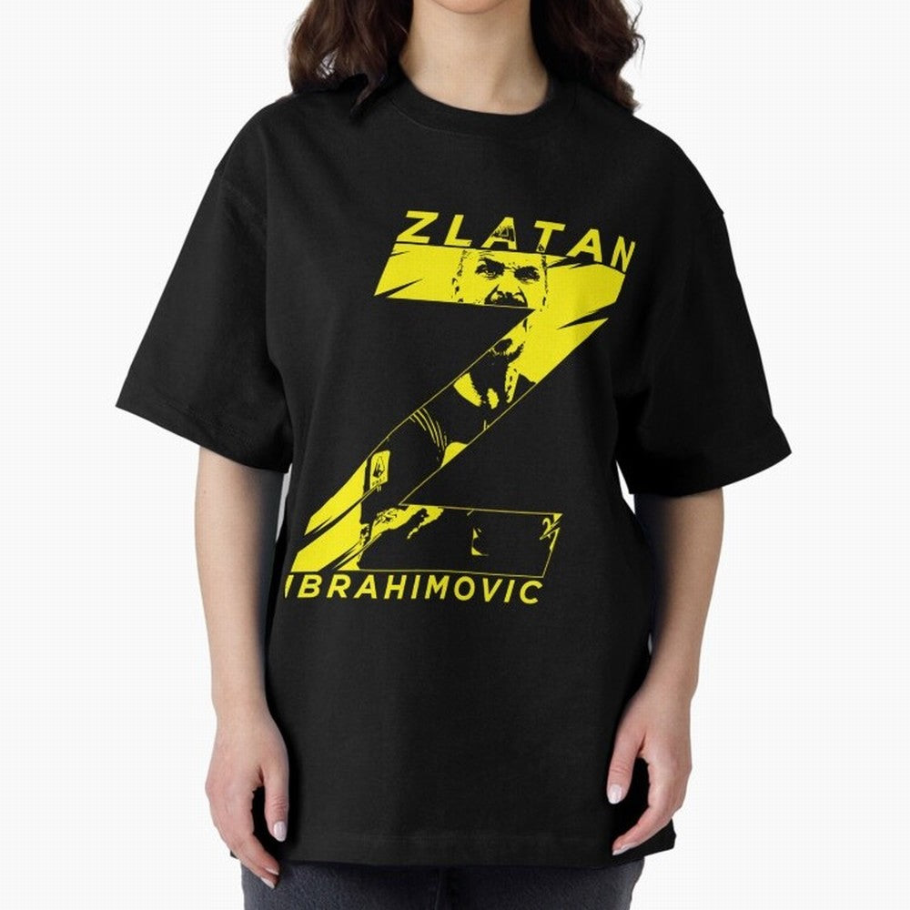 Zlatan Ibrahimovic Swedish God Gjq588 Oversized T-Shirt Celebrate the Stars of Global Football Passion for FIFA World Cup 2026, Centered on Neymar, England, Sports Nostalgia, International Competition, Famous Players and Unforgettable Victories;