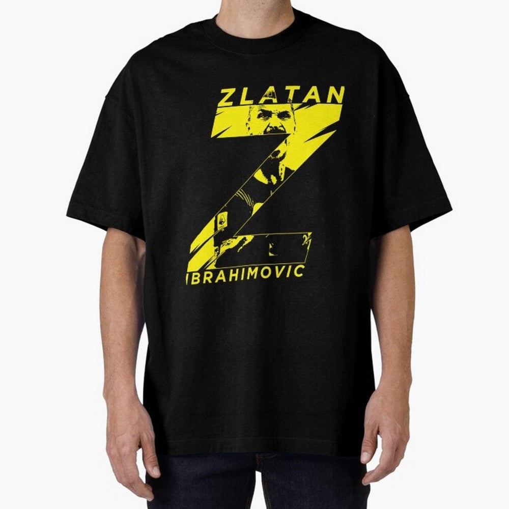 Zlatan Ibrahimovic Swedish God Gjq588 Oversized T-Shirt Celebrate the Stars of Global Football Passion for FIFA World Cup 2026, Centered on Neymar, England, Sports Nostalgia, International Competition, Famous Players and Unforgettable Victories;