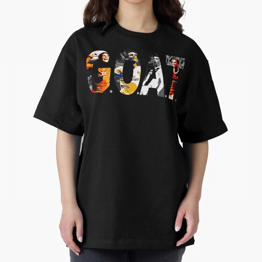 Cristiano Ronaldo Oversized T-Shirt Make Memories around FIFA World Cup 2026 USA Canada Mexico Centered on Haaland and Mbappe, England Energy, Football Festival Excitement, Trophy Ambitions, Country Rivalries and Star Player Buzz; Perfect for