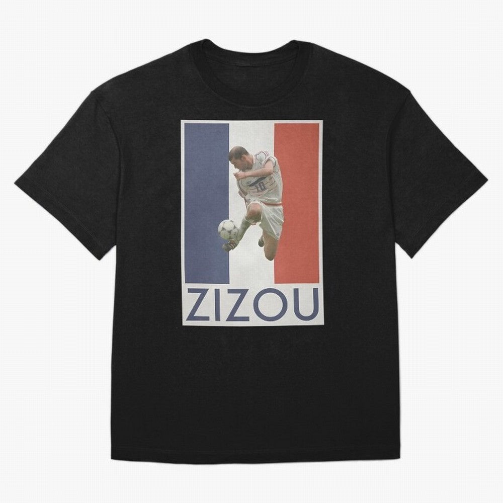 Football - Zidane Oversized T-Shirt Enjoy Global Football Passion for FIFA World Cup 2026 Group Stage, Connected to Neymar, Haaland and Cristiano Ronaldo, Germany, Global Supporter Spirit, Legendary Goals, National Colors and Tournament