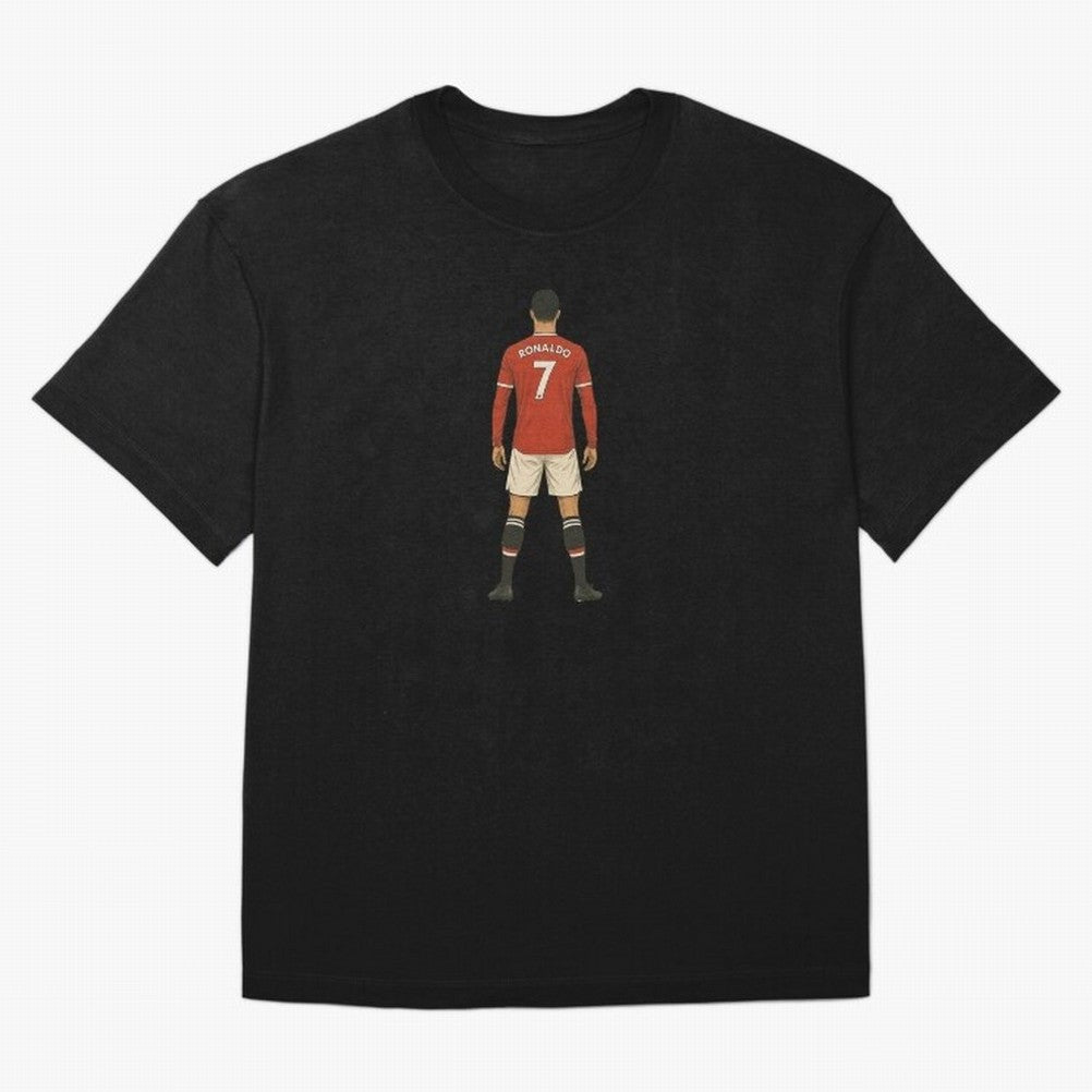 Ronaldo Oversized T-Shirt Join the Global Buzz around Match Day Hype around FIFA World Cup 2026, CR7 and Messi, England, France and Netherlands, Championship Spirit, Famous Goals, Roaring Crowds and International Football Unity; Perfect for