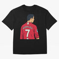 Cristiano Ronaldo Oversized T-Shirt Support FIFA World Cup 2026 for Fans of Cristiano Ronaldo, Haaland and CR7 and Portugal, Bringing Football Passion, Legendary Performances, Festival Vibes and Supporter Community; Perfect for People Who Love