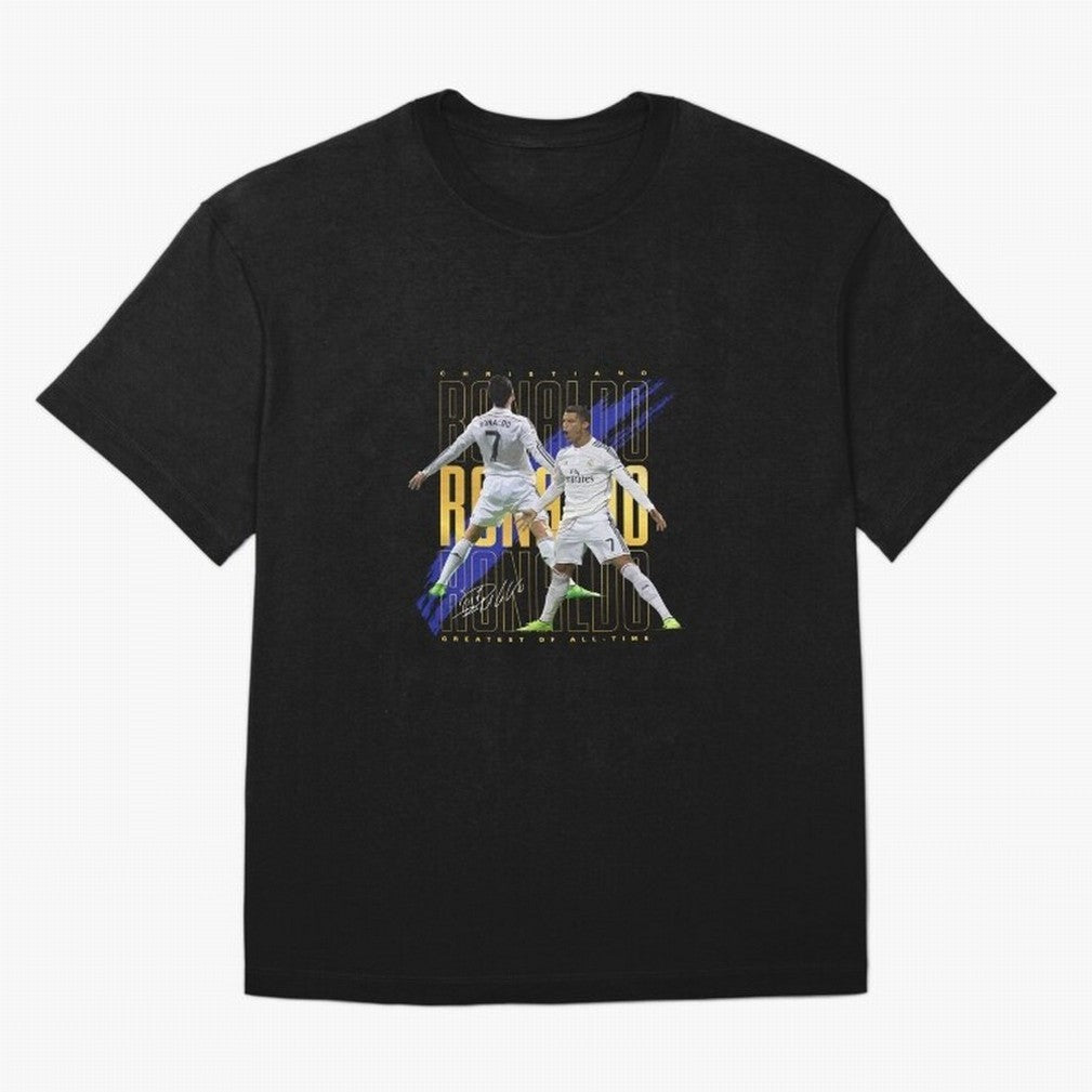 Cristiano Ronaldo Suuiii! Oversized T-Shirt Remember FIFA World Cup 2026 USA Canada Mexico Spirit, Built around England and Germany, Neymar, Haaland and Cristiano Ronaldo, Championship Spirit, Famous Goals, Roaring Crowds and International Football